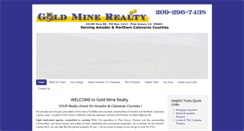 Desktop Screenshot of goldminerealty.com
